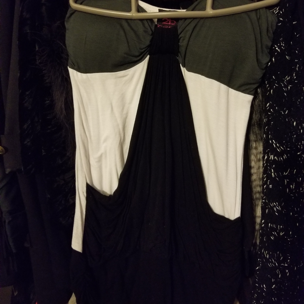Bebe strapless top